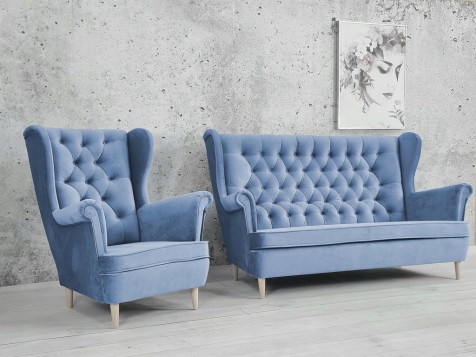 KOMPLET WYPOCZYNKOWY SOFA...