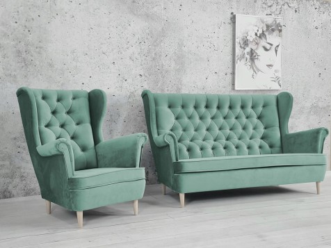 SOFA USZAK 2 osob + FOTEL...