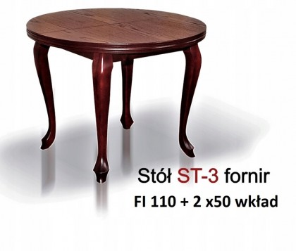 PIĘKNY stół okrągły FI...