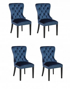 4x krzesła GLAMOUR RÓŻNE...