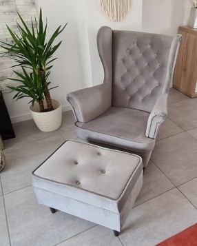 FOTEL USZAK SKANDYNAWSKI...