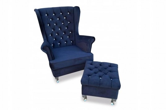 FOTEL USZAK GLAMOUR...