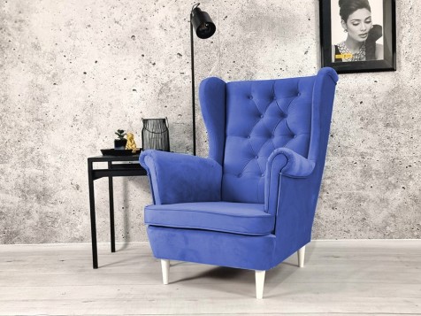 FOTEL USZAK STYL SKANDY...