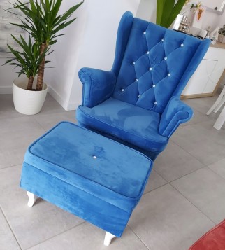 FOTEL USZAK DLA MAMY DO...