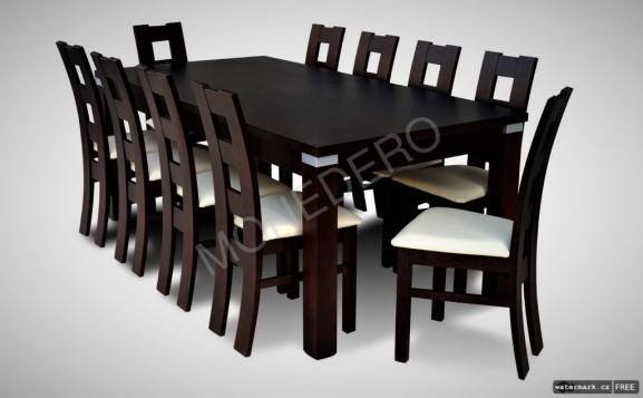 ZESTAW stół 100x200/300 i...