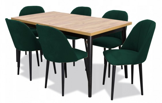 ZESTAW SKANDYNAWSKI STÓŁ...