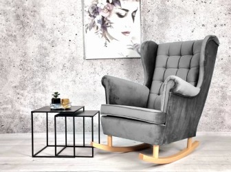 Fotel Uszak Płozy Bieguny...