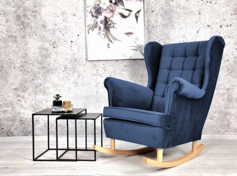 Fotel Uszak Płozy Bieguny...