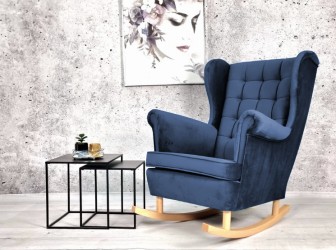 Fotel Uszak Płozy Bieguny...