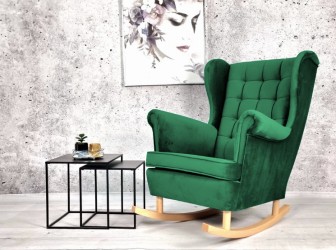 Fotel Uszak Płozy Bieguny...