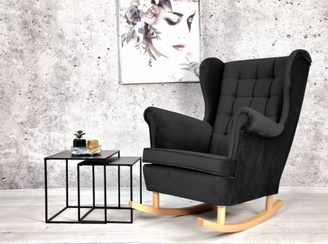 Fotel Uszak Płozy Bieguny...