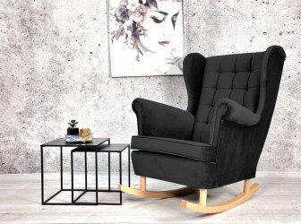 Fotel Uszak Płozy Bieguny...