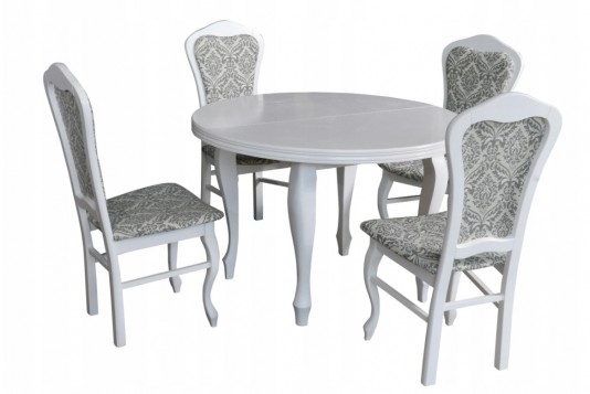 PIĘKNY BIAŁY ZESTAW LUDWIK...