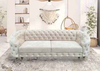 Sofa Pikowana Skandynawska...