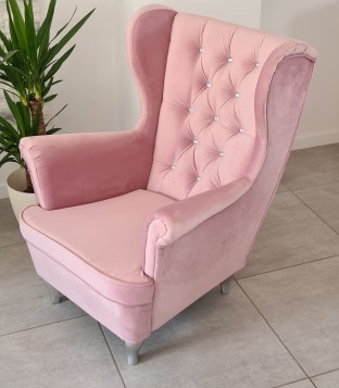 FOTEL USZAK SKANDYNAWSKI...