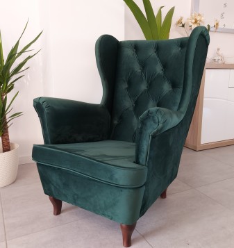 FOTEL USZAK SKANDYNAWSKI...