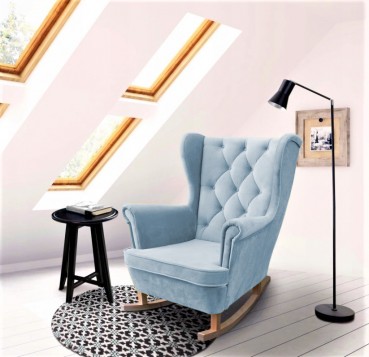 FOTEL BUJANY DLA MAMY DO...